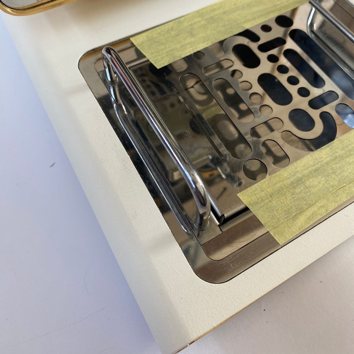 Iconica Bianco e oro 24 kt 01 - Outlet