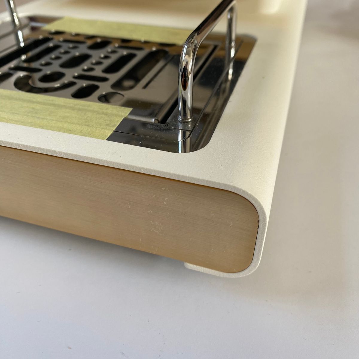 Iconica Bianco e oro 24 kt 05 - Outlet