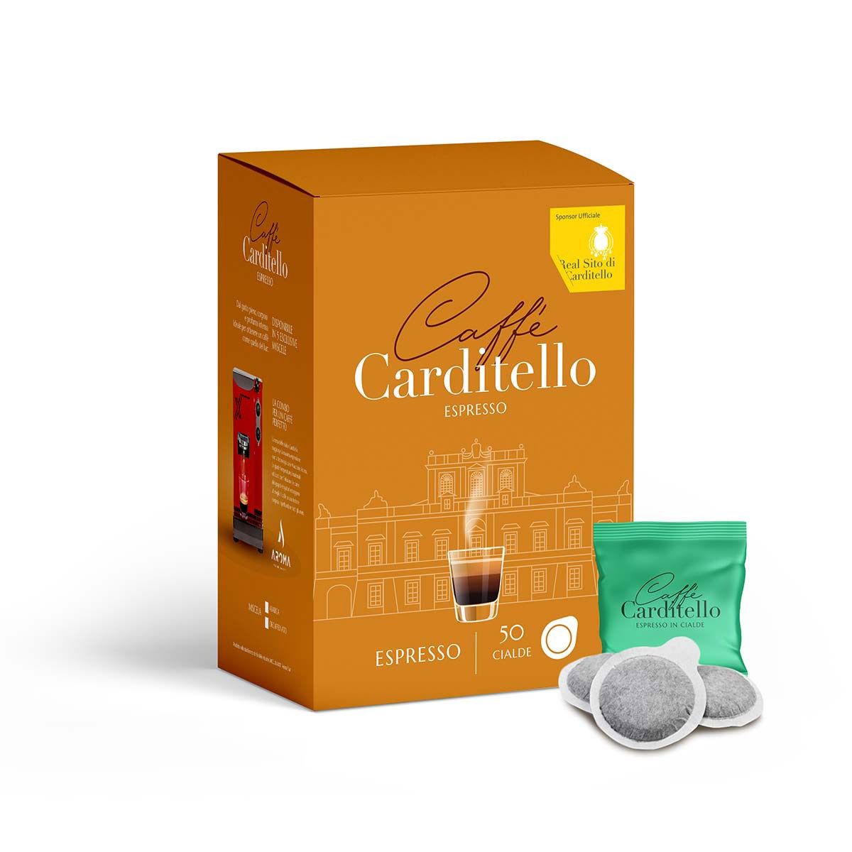 Carditello Decaffeinated Coffee Aroma (50 pods)